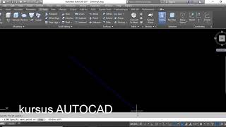 Autocad bahasa indo Ortho  AutoCad Tutorial  Ortho mode [upl. by Aivull]