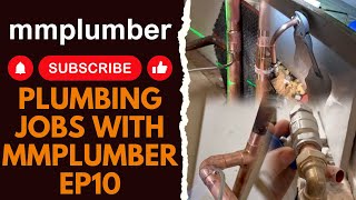 Plumbing jobs with mmplumber ep10 [upl. by Annahsat]