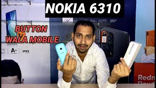 Nokia 6310 Unboxing amp Full Review In Hindi  Brand New Keypad Mobile  Big Display With Big Button [upl. by Ynohtnanhoj]