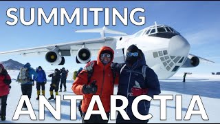 Climbing the Summit of Antarctica in 3 min [upl. by Wyon]