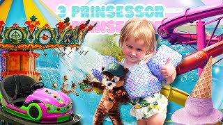 LEKSAND SOMMARLAND🏎🎠🎡🏝💦🍦 3prinsessor VLOGG 💕 [upl. by Nonohcle]