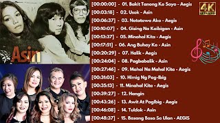 AEGIS ASIN Best Songs Ever  Opm Nonstop Of All Time  Bakit Tanong Ko SayoGising Na Kaibigan [upl. by Oeniri]