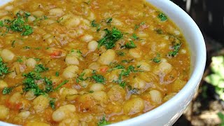 Frijoles Blancos  Como preparar unos deliciosos Blanquillos [upl. by Ronnoc]