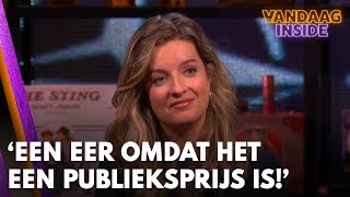 Merel Ek bij drie genomineerden voor Televizier Talent Award Een eer  VANDAAG INSIDE [upl. by Oribelle601]