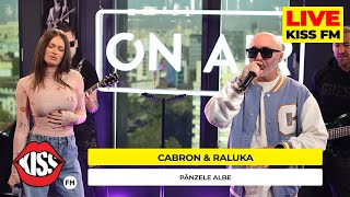 CABRON amp RALUKA  Panzele albe Live  KISS FM premieraLive [upl. by Ocihc]