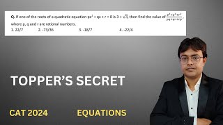 EquationAlgebra  Learn Toppers Secret  Cat Practice Question Prepare for CAT 2024 [upl. by Koo]