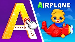 ABC Alphabet for Kids  Learn ABC Letters A to Z For Toddlers  Lucas amp Friends By RV AppStudios [upl. by Henrie62]