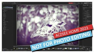 ACDSee Photo Studio Home 2023 Review  Buy Professional Instead [upl. by Harcourt]