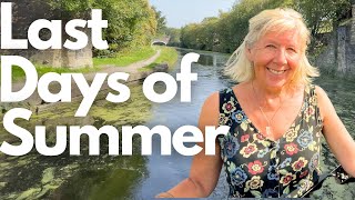 The Last Days of Summer on a Narrowboat  Late Summer Boating and Walking  Episode 175 [upl. by Tyree]