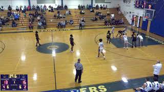 Oswego High School vs Henninger High School Mens JV Basketball [upl. by Eisdnyl]