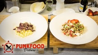 Käsespätzle in zwei Varianten Lieblingsessen bei Punkfood Deluxe [upl. by Akalam811]