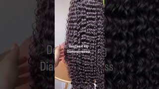 Deep wave wig  Cambodian hair  Diamondempress hair [upl. by Erdnaek]