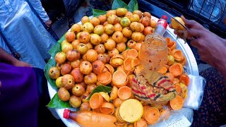 1000 Sure Very Tasty 🔥 Cowa Mangosteen Fruit Mashed  Amazing Street Food Bangladesh [upl. by Ardnassac606]