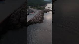 Les Escoumins in CôteNord on the north shore of the St Lawrence River quebec djimini4pro drone [upl. by Stelu484]