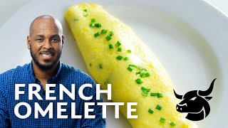 How to make a classic French omelette with cheese  easiest way [upl. by Raddie]