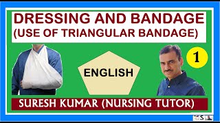 Different types of First Aid Bandaging using Triangular Bandage ll triangular bandage tutorial [upl. by Naji]