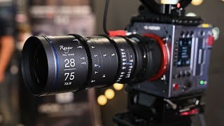 Laowa Ranger Lite Cine Zooms first look at IBC 2023 [upl. by Erastus324]