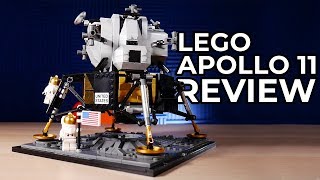 REVIEW LEGO Apollo 11 Lunar Lander Set 10266 [upl. by Ttegdirb263]