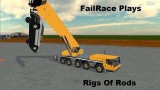 FailRace Plays Rigs Of Rods  Killing a honda accord [upl. by Rhee67]