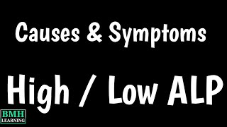 Causes Of High Alkaline Phosphatase In Blood  Symptoms Of High ALP [upl. by Aretse]