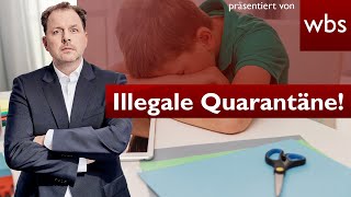 Illegale Quarantäne 3Jähriger gewinnt CoronaProzess  Anwalt Christian Solmecke [upl. by Cesaro]