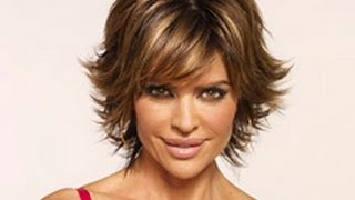 Part 1 of 2 How to CUT and STYLE your HAIR like LISA RINNA Haircut Hairstyle Tutorial layered shag [upl. by Eyar603]