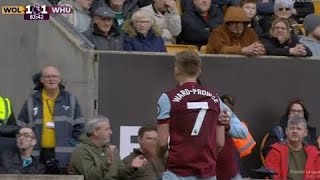 James WardProwse Amazing Goal Wolves vs West Ham 12 All Goals and Extended Highlights [upl. by Wyn423]