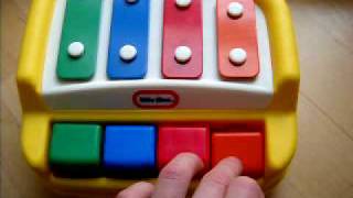 Piano  xylophone Little Tikes [upl. by Ogilvy]