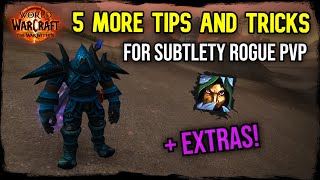 5 More Tips  Tricks For Subtlety Rogue PVP In The War Within [upl. by Buderus336]