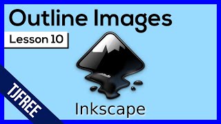 Inkscape Lesson 10  Trace Images with Bezier Tool [upl. by Meadows]