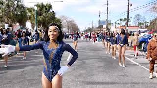 Abramson Sci Marching band Nefertiti Parade 2024 Full Coverage [upl. by Belford]