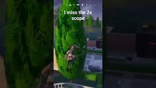 2x scope😢 fortniteclips fortnite fortnitebattleroyale fortnitesniping [upl. by Erminna907]