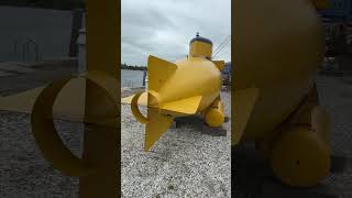 Asherah electric submarine watercraft 1964 Mystic Seaport Museum Connecticut 2024 [upl. by Nosidda]