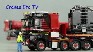 IMC MercedesBenz Arocs SLT BigSpace Mammoet by Cranes Etc TV [upl. by Adnof]