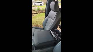 Katzkin Custom 2022 Ford F150 Leather Seats Review [upl. by Dutchman]