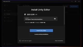 How to download and install Unity Editor using Unity Hub [upl. by Nospmis]