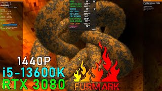 FurMark 2 2102 Benchmark 1440P  RTX 3080  13600K [upl. by Damle35]