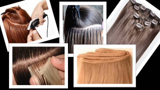 5 TIPOS DE EXTENSIONES PARA CABELLO  PROS Y CONTRAS [upl. by Percy931]