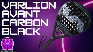 RACCHETTE PADEL BEST BUY VARLION AVANT CARBON BLACK [upl. by Nahsez]