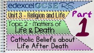 GCSE RS Unit 32 Part 1 of 5 Catholic Beliefs on Life After Death  by MrMcMillanREvis [upl. by Adlay108]