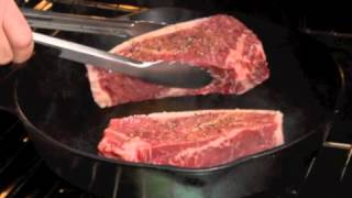 How To PanBroil a Steak [upl. by Nagek]