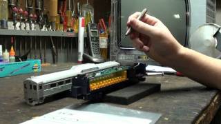 HD How to Install a DCC Decoder in a Proto 1000 RDC Budd Car [upl. by Ninos178]