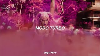 Luísa Sonza Pabllo Vittar Anitta  MODO TURBO Español  Official Music Video [upl. by Durand]