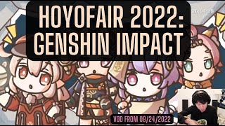 Disguised Toast is waiting for HoYoFair 2022 Genshin Impact begining VOD from 09242022 [upl. by Buehrer]