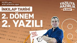 KİM 100 İSTER 8 Sınıf İnkılap Tarihi 2 Dönem 2 Yazılıya Hazırlık 2024 Full Tekrar [upl. by Bancroft633]