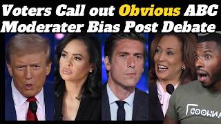 Voters Slam ABC Moderators Obvious Bias in Kamala Trump Debate [upl. by Freud853]