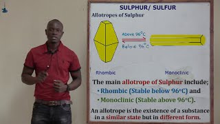 2 Allotropes Properties amp Uses of Sulphur Chemistry Form 3 [upl. by Aihsad220]