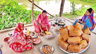 দোকানের মতো খাস্তা গজা বানিয়ে সবাইকে খাওলামবাড়ির সবার তাক লেগে গেল rakhi special goja recipe [upl. by Kaden]