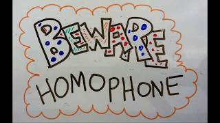 Homophone Rap CJ SHAW [upl. by Rednael19]