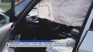 Warning issued over preowned vehicles [upl. by Sennahoj]